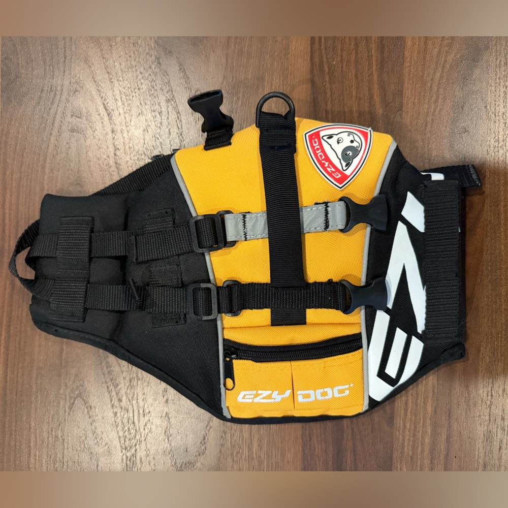 ZYDO Yellow Dog Life Jacket Harness with Reflective Accents